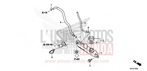SERBATOIO DI RISERVA SH125ADE di 2014